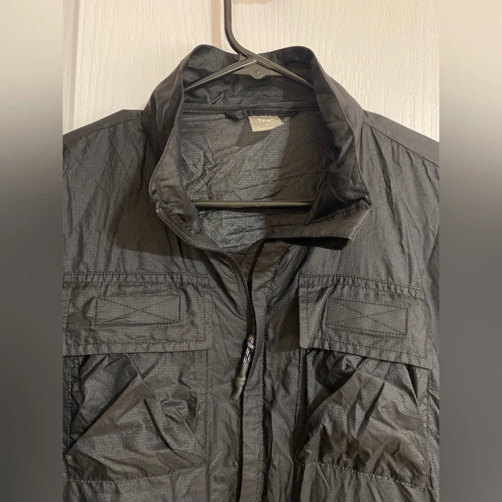 Aritzia Tna Eagle Rock Jacket Pockets Zippers Black Cargo Utility Size Small - Picture 3 of 14